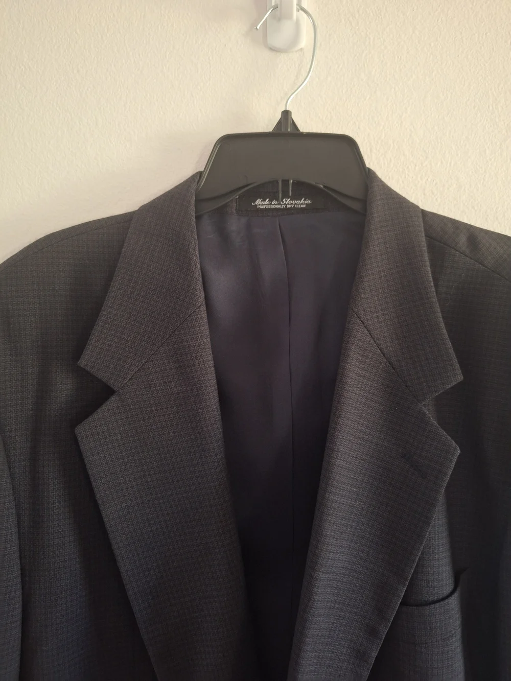 Men's Johnny Bench Black Textured Blazer - Classic Single-Breasted Jacket